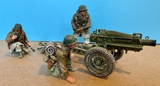 King & Country BBA009 75mm Airborne Pack Howitzer US WW2 Set Retired Bulge