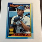 1990 TOPPS Ken Griffey JR RC BLOODY SCAR ERROR  #336 All Star Rookie Card