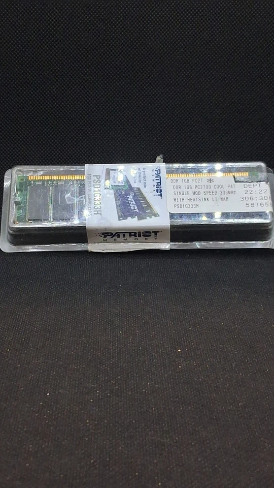 Patriot Memory 1 GB DIMM DDR Memory (PSD1G333H) - Image 2 of 4
