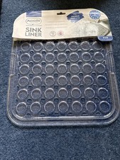 Image of Addis Transparent Sink Mat Liner 34cm X 30cm