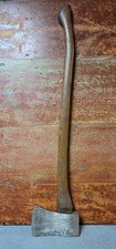 Vtg. True Temper Single Bit Axe w/Handle 5 lbs 10oz 35 1/2' Long Logger Tree Wk.