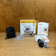 Kodak EasyShare C643 6.1MP Camera Silver W/Bag FOR PARTS READ 