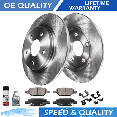 Rear Brake Rotors and Brake Pads For Nissan Altima 2002-2020 Maxima 2004-2008 - Foto 14 di 23