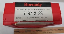 Hornady Custom-Grade New Dimension 7.62 x 39 Reloading Dies #544424