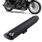 4.5'' Slip-On Muffler for Harley Nightster 22–26, CERAKOTE Ceramic Coating