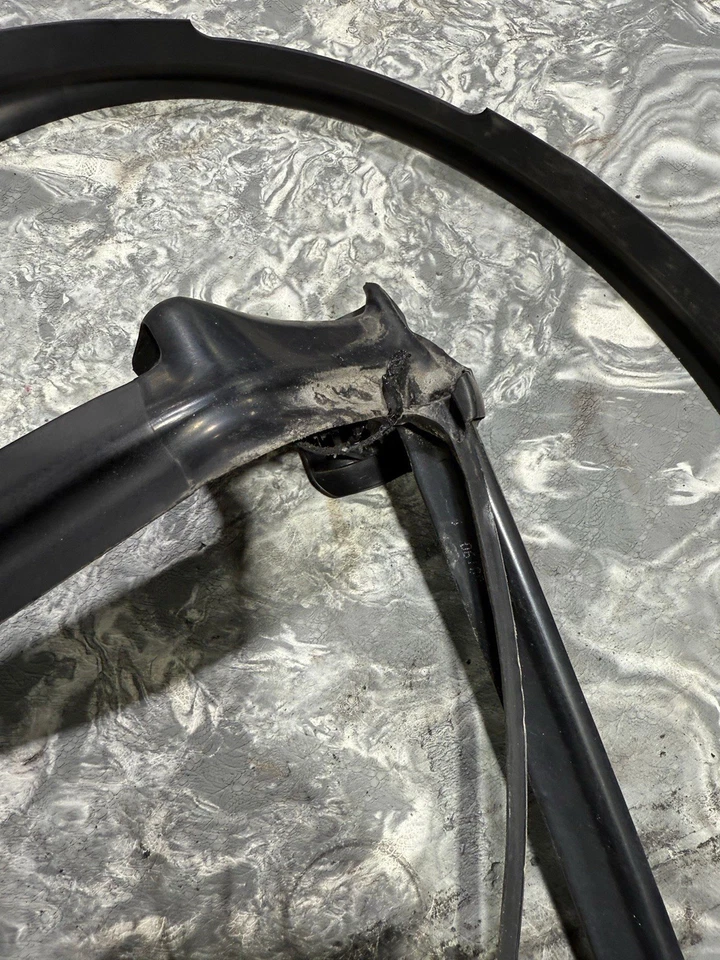 07-13 BMW E93 335i CONVERTIBLE DELANTERO TAPA DURA TIRA DE GOMA JUNTA DE SELLO OEM Foto 2 de 4