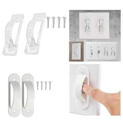 2x Light Switch Guard Deckung Sicherheit für das Umschalten von Licht für