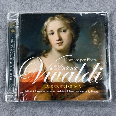 NEW Lamore Per Elvira Vivaldi La Serenissima Super Audio CD (SACD) 2006 SEALED
