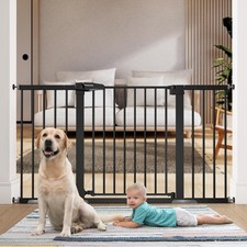 Extra Wide Baby/Dog Gate, 29-55" Auto Clos for The House and Doorway, Safety ...