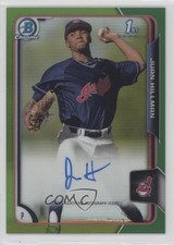 2015 Bowman Draft Chrome Pick Green Refractor 92/99 Juan Hillman Auto w5b