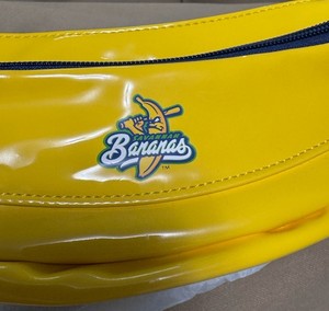 NWT Savannah Bananas Fanny Pack Yellow Baseball Waist Bag Logo Adjustable Gift