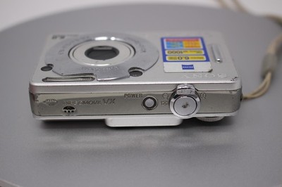 Sony Cyber-shot DSC-W50 6.0MP Digital Camera - Silver for sale