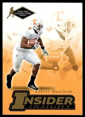 Robert Meachem 2007 Press Pass SE Insider Insight Collectors Series #II16 29491