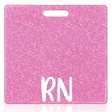 RN Buddy Card, Nursing Glitter Nurse Buddy Horizontal