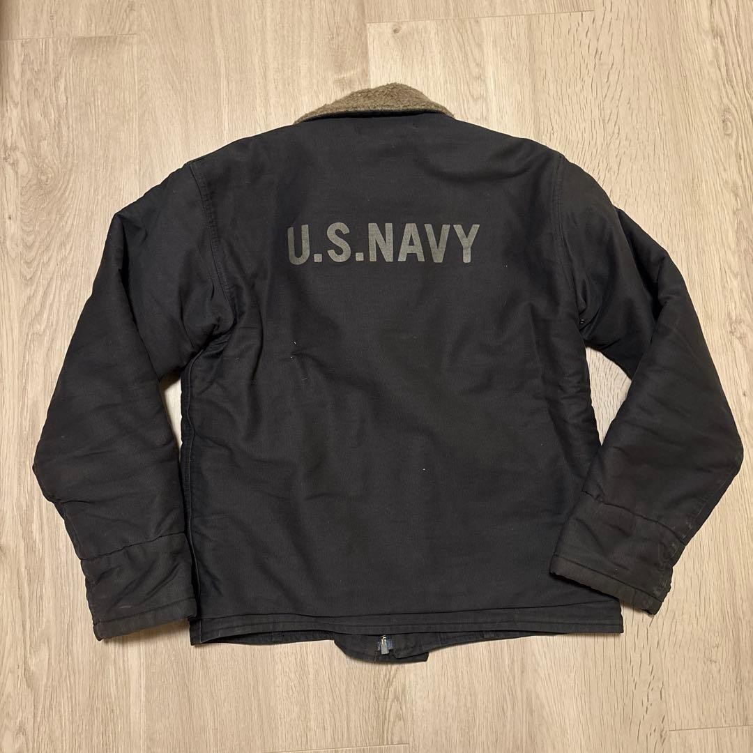 Buzz Rickson's N1 Deck Jacket Navy Size 38 Model M13805 Auth From Japan RIN