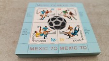 /// 100X ROMANIA 1970 - MNH - SOCCER - MEXICO - WHOLESALE