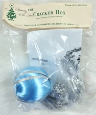 Cracker Box Golden Oldie Ornament Kit Christmas Stairway to the Stars Rhinestone