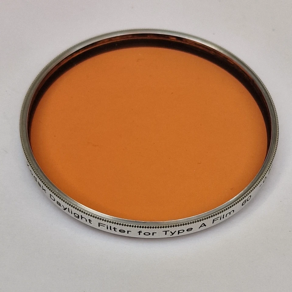 Kodak 58mm Daylight Filter For Type A Film 60 -0.5L Glass Filter With Case - Image 3 of 4