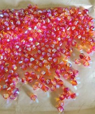 Swarovski 5328 4mm bicone beads, Fireopal AB2X 24pcs
