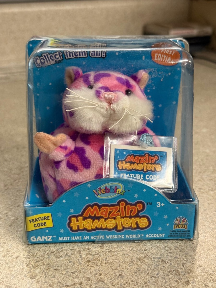 Webkinz Mazin' Hamsters Pixie Soft Plush Animal With Online Code