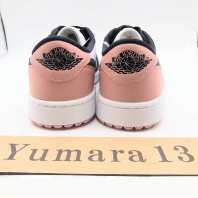 Nike Air Jordan 1 Low Golf Rust Pink White DD9315-106 Men's