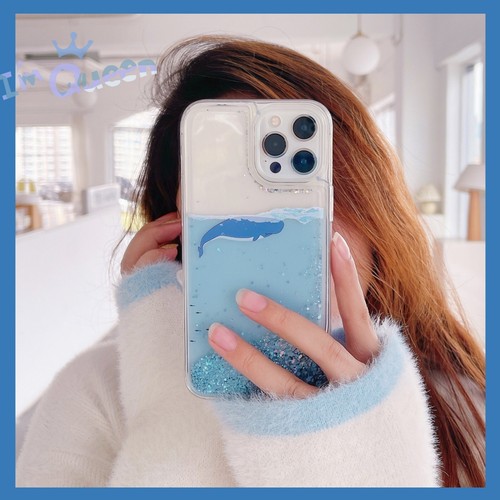 Fundas blandas líquidas a prueba de golpes Whale Quicksand Glitter para Huawei y Honor Case - Imagen 17 de 21