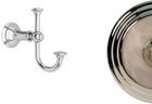 Newport Brass Jacobean Double Robe Hook - 34-13/15 Polished Nickel