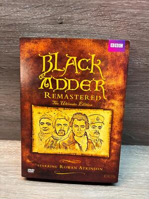 Black Adder: Remastered The Ultimate Edition (6 Disc DVD Set) BBC NEW SEALED