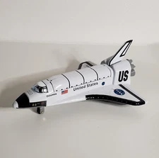 Vintage Diecast NASA United States Space Shuttle 7.5" x 5.5"