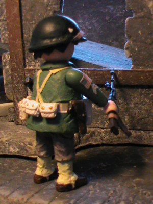 PLAYMOBIL CUSTOM US INFANTRY DIVISION (NORMANDIA-1944) REF-0212 BIS