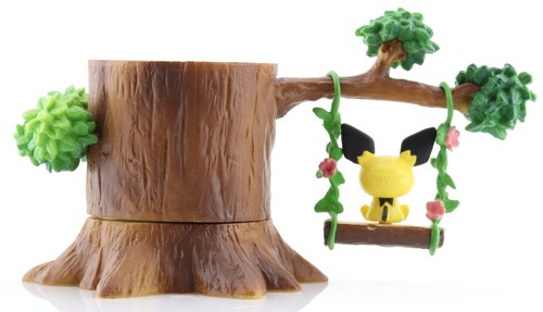 Statuetta Pokemon Atsumete! Casaneta! Foresta Pokemon 6. Pichu - Foto 8 di 12