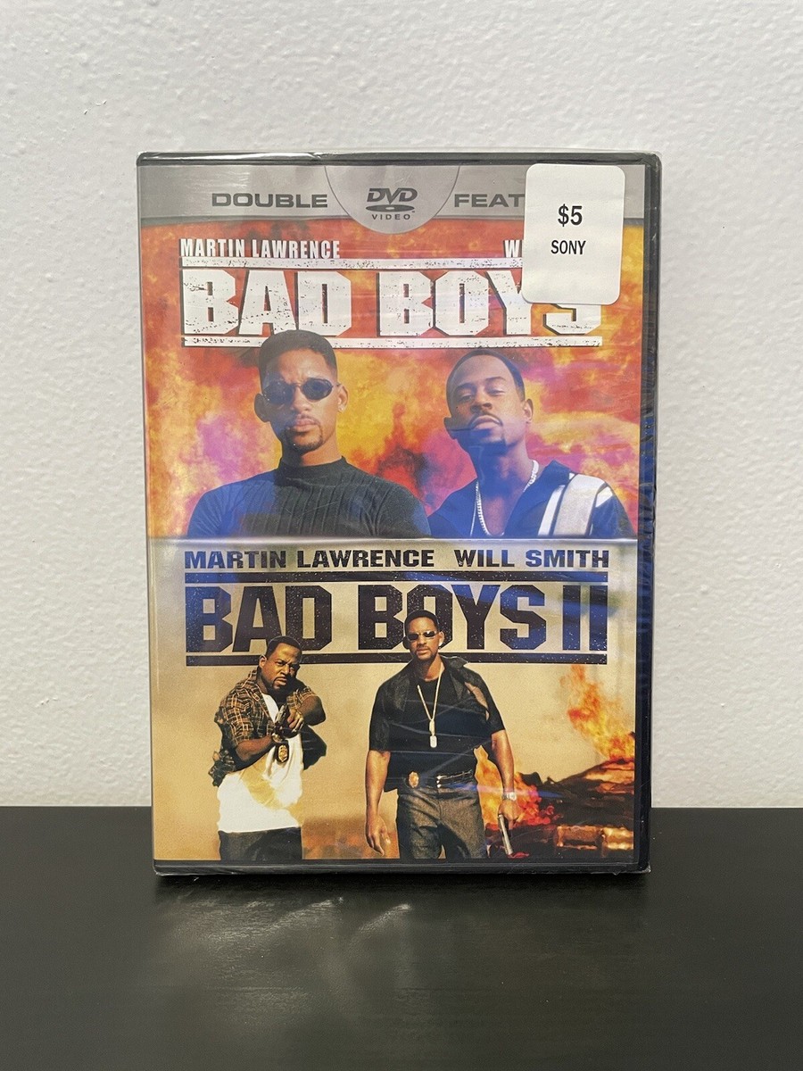 BAD BOY's DVD ディスク Bad Boys 1 & 2 Double Feature DVD NEW SEALED Will Smith Martin