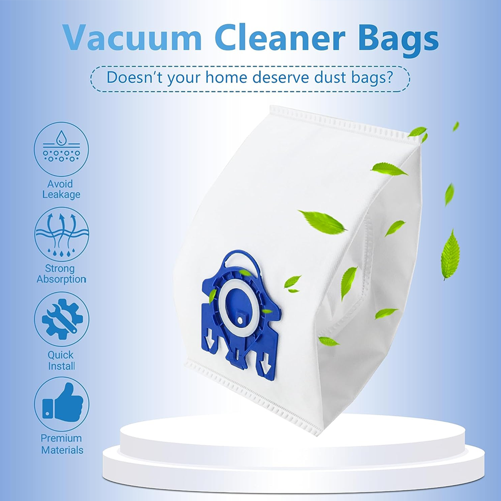 12/48x Vacuum Cleaner Bags For Miele 3D GN COMPLETE C2 C3 S2 S5 S8