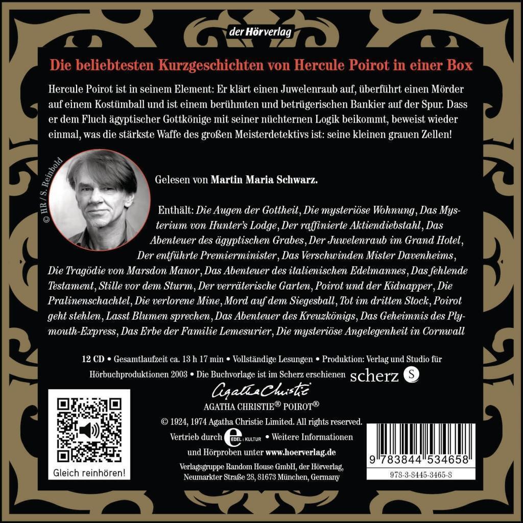 Thumbnail - Die Große Hercule-poirot-edition | Agatha Christie | Audio-cd |