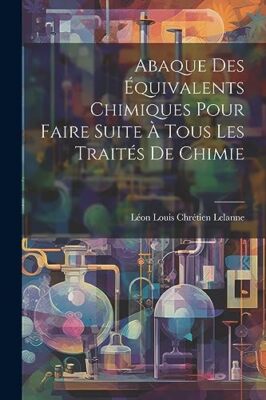 Lon Louis Chrtien - Abakus der chemischen Äquivalente - J555z