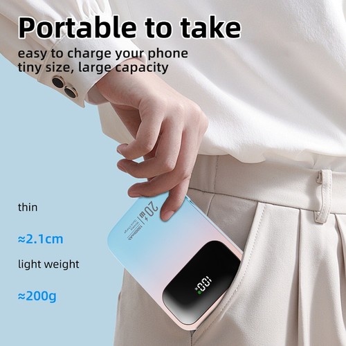 MagSafe Wireless Power Bank Charger Battery Pack Portable for iPhone 15 14 13 12 - Picture 12 of 19