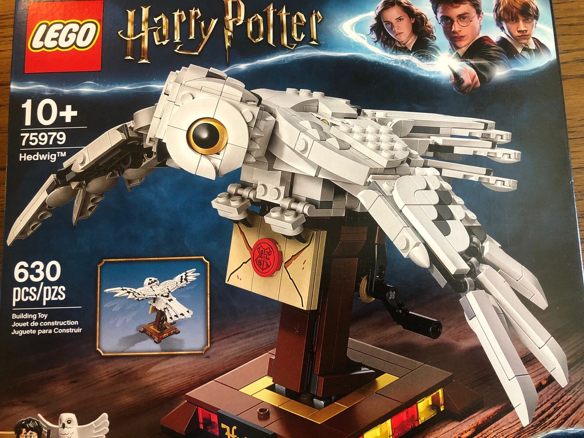 LEGO Harry Potter Hedwig 75979 RARE HTF 2 Minifigs NEW In-Hand FAST SHIP