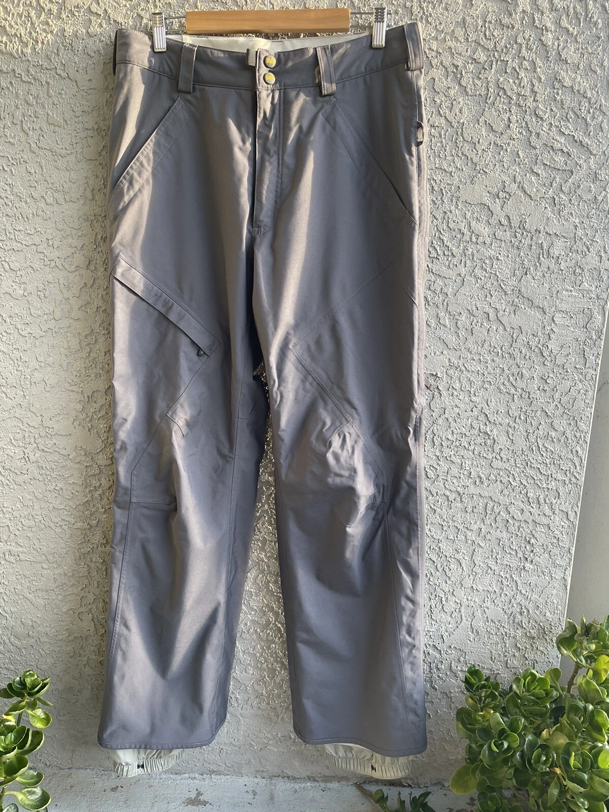burton radar snowboard ski lined adjust waist pants