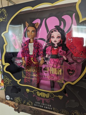 Monster High Howliday Draculaura und Clawd Wolf Edition 2-Pack Love Set