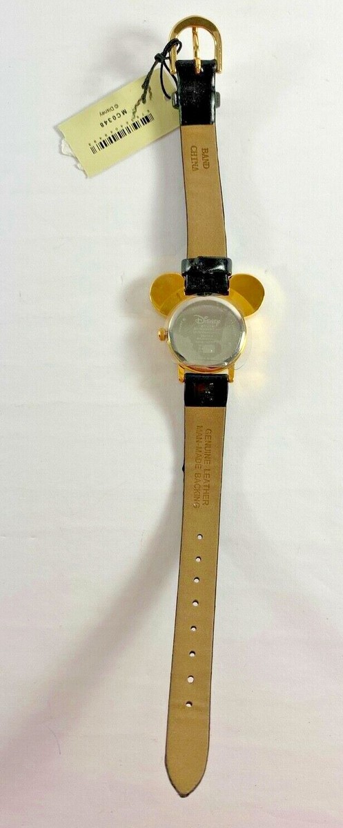 NWT Disney Water Resistant Japan Gold Tone Crystal Mickey  display picture 2