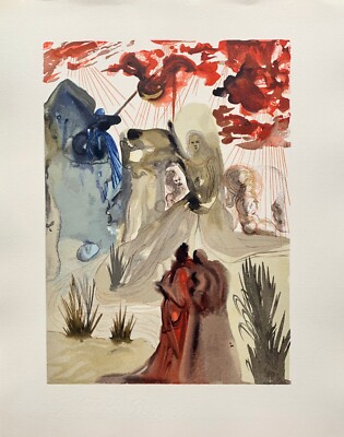 専用他の方発送×Salvador Dalí  Purgatory 3 専用他の方発送×Salvador Dalí Purgatory 3 Salvador Dali Signed wood