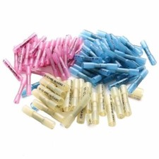 500/300PCS 22-10AWG Heat Shrink Butt Wire Splice Connectors Seal Crimp Terminals