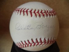 CLETE BOYER YANKEES SIGNED AUTOGRAPHED M.L. BASEBALL PLAYOFF ABSOLUTE 313/500