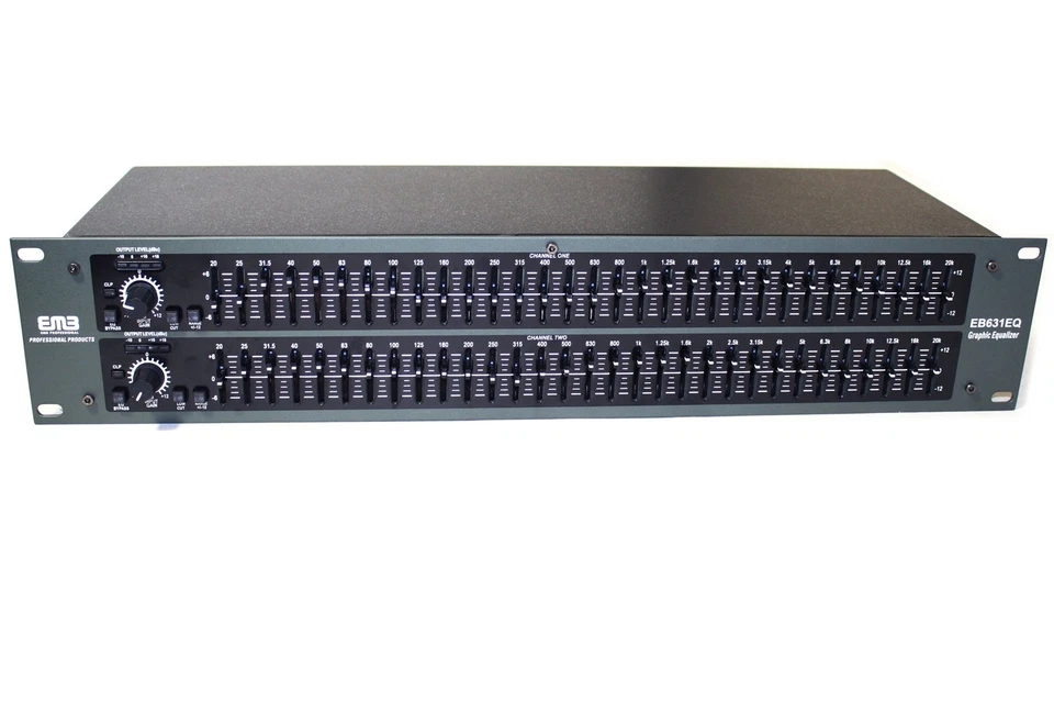 EMB Professional Sound System EB631EQ Graphic Equalizer Sound EQ / Limiter 631 - Image 2 of 4