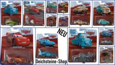 CARS Disney Pixar Mattel Lightning 1:55 Spielzeug Auswahl NEU Original Auto