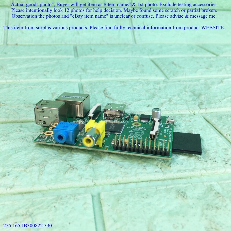 Raspberry Pi Model B 2.0 2011.12 , 2ABCB-RPI21 as photo, sn:3847 ...