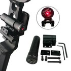 Archery Red Dot Laser Sight Scope Rail Compound Recurve Bow Hunting