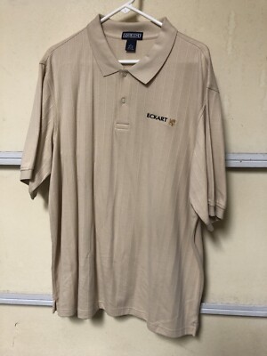 Vintage Eckart Lands End Polo XL 46 to 48 Regular Shirt 100% Cotton New