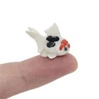 ⅞" L Goldfish Ceramic Miniature Gold Fish Figurine Animals Collectible Dollhouse