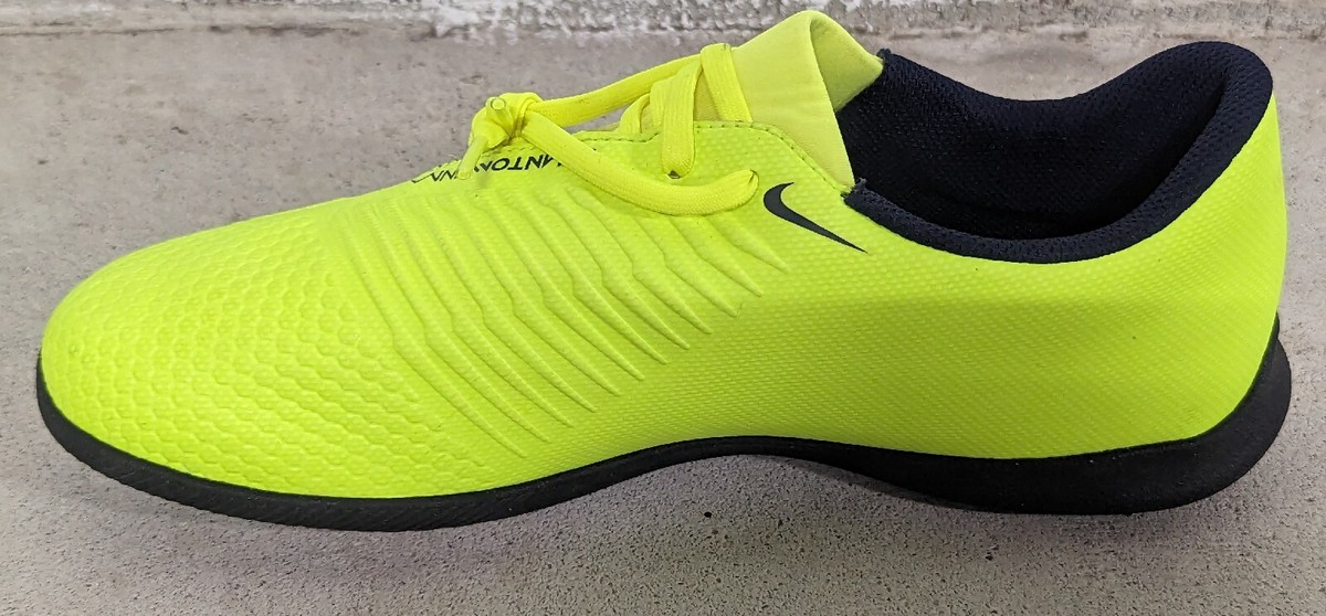 Nike Phantom VNM Size 9 US Yellow Indoor Soccer A00578-717 